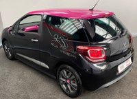 USED 2014 14 CITROEN DS3 1.6 DSTYLE PINK 3d 120 BHP PINK ROOF WITH GREY ALLOYS