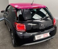 USED 2014 14 CITROEN DS3 1.6 DSTYLE PINK 3d 120 BHP PINK ROOF WITH GREY ALLOYS