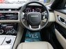 USED 2020 69 LAND ROVER RANGE ROVER VELAR 2.0 R-DYNAMIC SE 5d 178 BHP Finished in ARUBA SILVER METALLIC with contrasting LIGHT OYSTER HEATED LEATHER TRIM. This high spec Velar comes from one of the most desirable brands on the market today. It bridges the gap between the smaller Evoque and larger Range Rover Sport. It&rsquo;s stylish, good on and off road and comes with lots of kit, Features include, Pan Roof, Nav, Rear Camera, Auto Parking, 20" Alloys, Matrix Lights, Perforated Heated Leather, Tinted Windows, Meridian Speakers and more. Dealer serviced at 7022 miles.