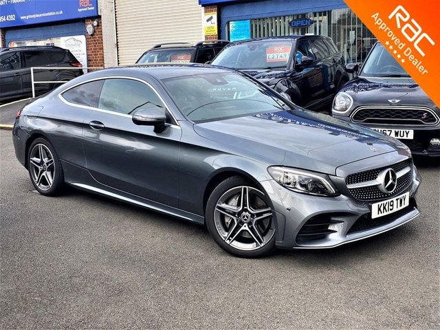 2019 19 Mercedes-Benz C Class 2.0 C 300 AMG LINE PREMIUM 2d 255 BHP