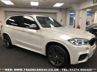 USED 2014 64 BMW X5 BMW X5 M50D XDRIVE S/S STEPTRONIC EURO 6 4WD  UK DELIVERY* RAC APPROVED* FINANCE ARRANGED* PART EX