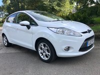 USED 2012 12 FORD FIESTA 1.4 ZETEC 16V 5d 96 BHP Stunning Car With Low Mileage And Full Service History !!