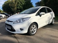 USED 2012 12 FORD FIESTA 1.4 ZETEC 16V 5d 96 BHP Stunning Car With Low Mileage And Full Service History !!