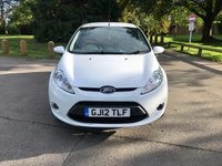 USED 2012 12 FORD FIESTA 1.4 ZETEC 16V 5d 96 BHP Stunning Car With Low Mileage And Full Service History !!