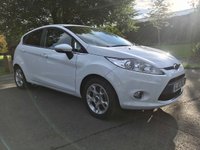 USED 2012 12 FORD FIESTA 1.4 ZETEC 16V 5d 96 BHP Stunning Car With Low Mileage And Full Service History !!