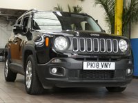 USED 2018 18 JEEP RENEGADE 1.6 M-JET LONGITUDE 5d 118 BHP SAT NAV PARKING SENSORS