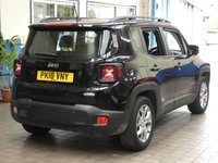 USED 2018 18 JEEP RENEGADE 1.6 M-JET LONGITUDE 5d 118 BHP SAT NAV PARKING SENSORS