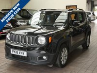 USED 2018 18 JEEP RENEGADE 1.6 M-JET LONGITUDE 5d 118 BHP SAT NAV PARKING SENSORS