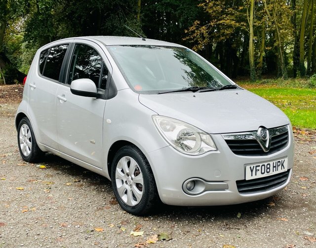 2008 08 Vauxhall Agila 1.2 DESIGN 5d 85 BHP