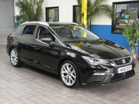 USED 2018 18 SEAT LEON 1.8 TSI FR TECHNOLOGY DSG 5d 178 BHP SAT NAV PART LEATHER INTERIOR