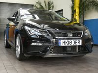 USED 2018 18 SEAT LEON 1.8 TSI FR TECHNOLOGY DSG 5d 178 BHP SAT NAV PART LEATHER INTERIOR