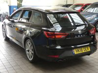 USED 2018 18 SEAT LEON 1.8 TSI FR TECHNOLOGY DSG 5d 178 BHP SAT NAV PART LEATHER INTERIOR