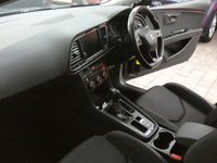 USED 2018 18 SEAT LEON 1.8 TSI FR TECHNOLOGY DSG 5d 178 BHP SAT NAV PART LEATHER INTERIOR