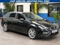 USED 2018 18 SEAT LEON 1.8 TSI FR TECHNOLOGY DSG 5d 178 BHP SAT NAV PART LEATHER INTERIOR