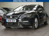 USED 2018 18 SEAT LEON 1.8 TSI FR TECHNOLOGY DSG 5d 178 BHP SAT NAV PART LEATHER INTERIOR