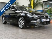 USED 2018 18 SEAT LEON 1.8 TSI FR TECHNOLOGY DSG 5d 178 BHP SAT NAV PART LEATHER INTERIOR
