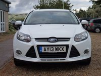 USED 2013 13 FORD FOCUS 1.6 ZETEC TDCI 5d 113 BHP www.suffolkcarcentre.co.uk - Located at Reydon