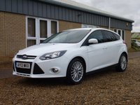 USED 2013 13 FORD FOCUS 1.6 ZETEC TDCI 5d 113 BHP www.suffolkcarcentre.co.uk - Located at Reydon