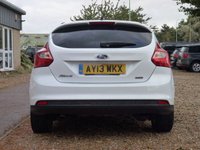 USED 2013 13 FORD FOCUS 1.6 ZETEC TDCI 5d 113 BHP www.suffolkcarcentre.co.uk - Located at Reydon
