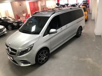USED 2020 20 MERCEDES-BENZ V-CLASS 2.0 V 220 D AMG LINE L 5d 161 BHP * PANORAMIC ROOF * CLIMATE CONTROL *  8 SEATS * NAV * PARKING SENSORS * 19 INCH ALLOY WHEELS * PRIVACY GLASS *