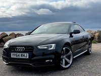 USED 2014 64 AUDI A5 3.0 TDI QUATTRO BLACK EDITION 2d 245 BHP 