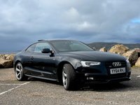 USED 2014 64 AUDI A5 3.0 TDI QUATTRO BLACK EDITION 2d 245 BHP 