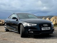 USED 2014 64 AUDI A5 3.0 TDI QUATTRO BLACK EDITION 2d 245 BHP 