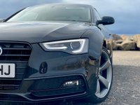 USED 2014 64 AUDI A5 3.0 TDI QUATTRO BLACK EDITION 2d 245 BHP 