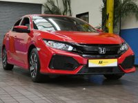 USED 2018 HONDA CIVIC 1.0 VTEC SE 5d 128 BHP GENUINE LOW MILEAGE 6 MONTHS GOLD WARRANTY