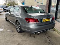 USED 2014 14 MERCEDES-BENZ E-CLASS 2.1 E300 BLUETEC HYBRID SE 4d 202 BHP + FULL EBONY LEATHER WITH HEATED SEATS + BLUETOOTH + GREAT SERVICE HISTORY + SATELLITE  NAVIGATION + 2 KEYS