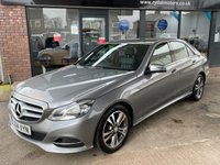 USED 2014 14 MERCEDES-BENZ E-CLASS 2.1 E300 BLUETEC HYBRID SE 4d 202 BHP + FULL EBONY LEATHER WITH HEATED SEATS + BLUETOOTH + GREAT SERVICE HISTORY + SATELLITE  NAVIGATION + 2 KEYS