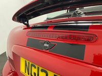 USED 2012 12 MINI ROADSTER 1.6 JOHN COOPER WORKS 2d 208 BHP John Cooper Works 208 BHP , High Specification factory options , in spectacular  high gloss chili red,