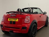USED 2012 12 MINI ROADSTER 1.6 JOHN COOPER WORKS 2d 208 BHP John Cooper Works 208 BHP , High Specification factory options , in spectacular  high gloss chili red,