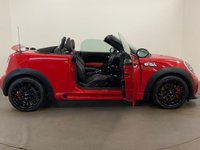 USED 2012 12 MINI ROADSTER 1.6 JOHN COOPER WORKS 2d 208 BHP John Cooper Works 208 BHP , High Specification factory options , in spectacular  high gloss chili red,