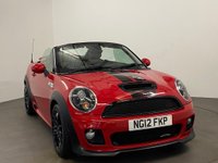 USED 2012 12 MINI ROADSTER 1.6 JOHN COOPER WORKS 2d 208 BHP John Cooper Works 208 BHP , High Specification factory options , in spectacular  high gloss chili red,