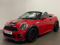 USED 2012 12 MINI ROADSTER 1.6 JOHN COOPER WORKS 2d 208 BHP John Cooper Works 208 BHP , High Specification factory options , in spectacular  high gloss chili red,