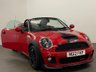 USED 2012 12 MINI ROADSTER 1.6 JOHN COOPER WORKS 2d 208 BHP John Cooper Works 208 BHP , High Specification factory options , in spectacular  high gloss chili red,