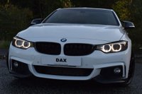 USED 2014 64 BMW 4 SERIES 2.0 420D M SPORT 2d 181 BHP PRO NAVIGATION! DAB! BLUETOOTH AUDIO! HEATED SEATS! AC!