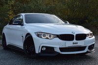 USED 2014 64 BMW 4 SERIES 2.0 420D M SPORT 2d 181 BHP PRO NAVIGATION! DAB! BLUETOOTH AUDIO! HEATED SEATS! AC!