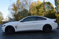 USED 2014 64 BMW 4 SERIES 2.0 420D M SPORT 2d 181 BHP PRO NAVIGATION! DAB! BLUETOOTH AUDIO! HEATED SEATS! AC!