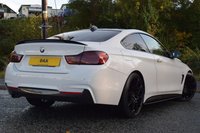 USED 2014 64 BMW 4 SERIES 2.0 420D M SPORT 2d 181 BHP PRO NAVIGATION! DAB! BLUETOOTH AUDIO! HEATED SEATS! AC!