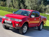 USED 2010 10 MITSUBISHI L200 2.5 DI-D 4X4 BARBARIAN LB DCB 175 BHP SATNAV+LEATHER+SPORT TOP **  NO VAT