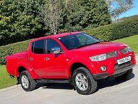 USED 2010 10 MITSUBISHI L200 2.5 DI-D 4X4 BARBARIAN LB DCB 175 BHP SATNAV+LEATHER+SPORT TOP **  NO VAT