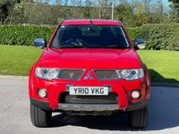 USED 2010 10 MITSUBISHI L200 2.5 DI-D 4X4 BARBARIAN LB DCB 175 BHP SATNAV+LEATHER+SPORT TOP **  NO VAT