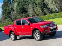 USED 2010 10 MITSUBISHI L200 2.5 DI-D 4X4 BARBARIAN LB DCB 175 BHP SATNAV+LEATHER+SPORT TOP **  NO VAT
