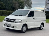 USED 2012 12 TOYOTA HI-ACE 2.5 280 SWB D-4D 95 94 BHP VEY RARE**GENUINE LOW MILES**NO VAT