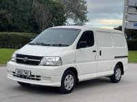 USED 2012 12 TOYOTA HI-ACE 2.5 280 SWB D-4D 95 94 BHP VEY RARE**GENUINE LOW MILES**NO VAT