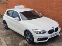USED 2016 66 BMW 1 SERIES 2.0 118D SPORT 5d 147 BHP &pound;20 Tax