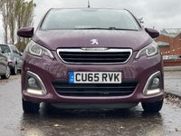 USED 2015 65 PEUGEOT 108 1.2 PURETECH ALLURE 5d 82 BHP BLUETOOTH +  DAB RADIO +  USB +  17" ALLOY WHEELS +  AUX +  CLIMATE CONTROL +