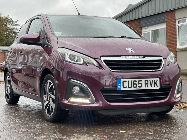 View our Peugeot 108 1.2 PURETECH ALLURE 5d 82 BHP